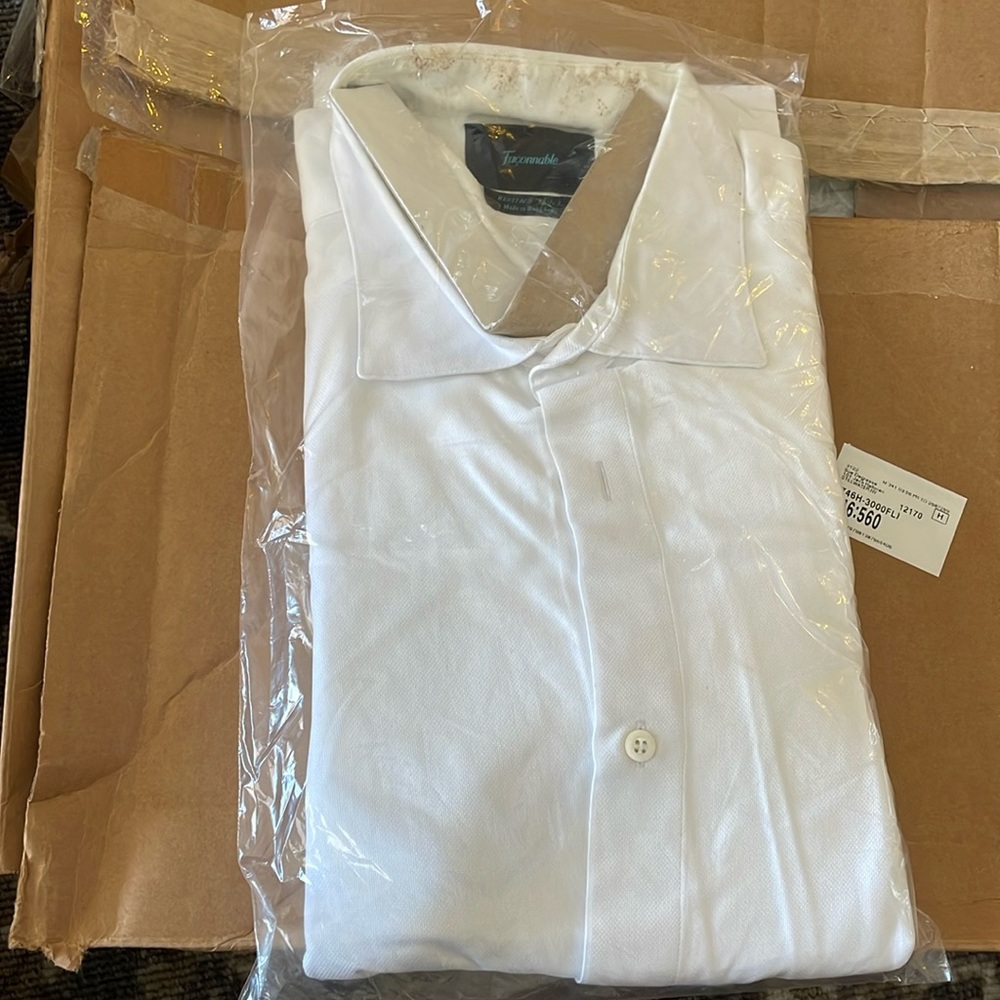 Facconnable Dress Shirt - Mens - XXL
